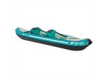 Blauwe kayak