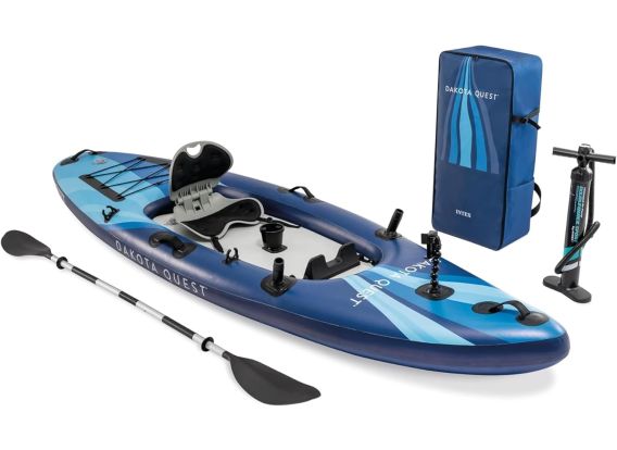 Intex opblaasbare kayak | Dakota Quest Sit-On-Top | 1-persoons kayak