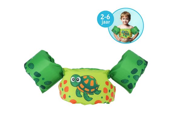 Comfortpool Floaty Friends puddle jumper - Schildpad | Kinderzwemvest | Praktisch en comfortabel
