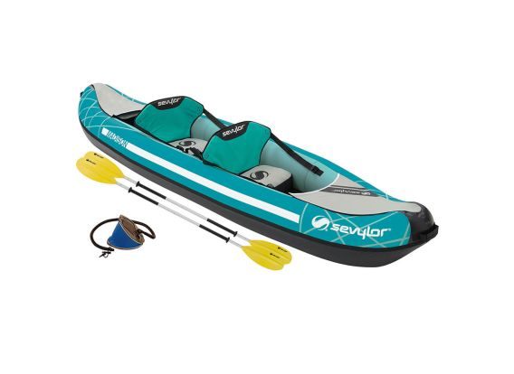 Sevylor Madison kit | Tweepersoons opblaaskayak met peddels en pomp