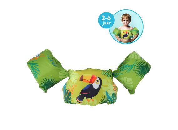 Comfortpool Floaty Friends puddle jumper - Toekan | Kinderzwemvest | Praktisch en comfortabel