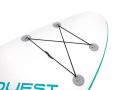 Intex AquaQuest 320 SUP Board | Paddle board met peddel en pomp