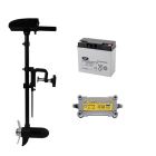 Complete elektrische vaarset voor de Sevylor Caravelle K55 opblaasboot