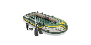 Intex Seahawk 3 Set | Driepersoons opblaasboot met peddels en pomp