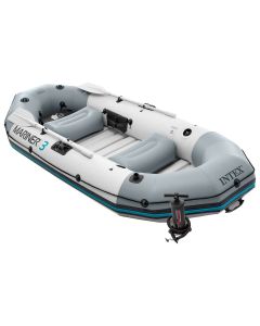 Intex Mariner 3 Set | Driepersoons opblaasboot met harde bodem