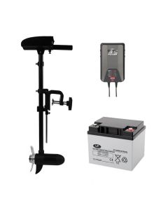 Complete elektrische vaarset voor de Sevylor Supercaravelle 3-persoons opblaasboot