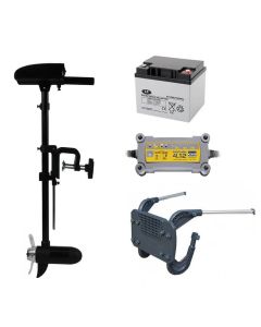 Complete elektrische vaarset voor de Intex Seahawk 3 opblaasboot