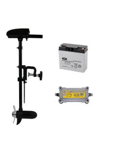 Complete elektrische vaarset voor de Sevylor Caravelle K55 opblaasboot