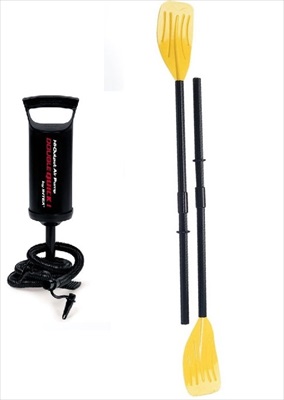 Intex paddlar och handpump
